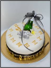 New Years Clock Cake New Year New Year S Cake Champagne Cake Winter Cake