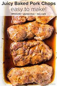 Juicy Baked Pork Chops Super Easy Recipe Recipe Pork Chop Recipes Baked Boneless Pork Chop Recipes Baked Pork Chops