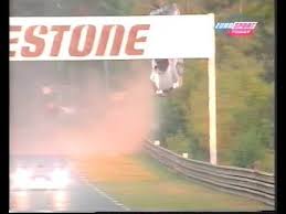Mark Webber Peter Dumbreck Backflip Crash Le Mans 1999 Mark Webber Le Mans Mercedes