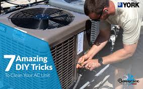 An air conditioner consists of outdoor and indoor units that are connected with copper tubes through which circulates a refrigerant (freon). Diy Tips On How To Clean Air Conditioner Units