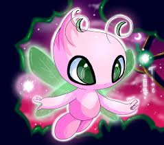 Shiny Celebi Cute Pokemon Wallpaper Pokemon Anime