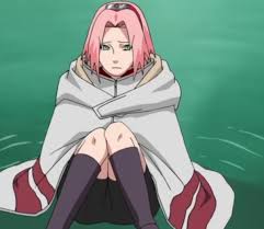 Alright, so a ninja had to focus chakra at the soles of their feet to walk  on water? So Sakura is just focusing chakra into her ass cheeks to sit on  water