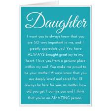 Birthday Card For Mother From Daughter Special Daughter Happy Birthday Wishes Card Zazzle Com Birthday Quotes For Daughter Happy Birthday Daughter Birthday Wishes For Daughter