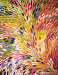 Australian Aboriginal Art Painting By Gloria Petyarre Bush Medicine Leaves 200 X 154 Cm Gp1792 Artwork Can Aboriginal Art Art Indigenous Australian Art