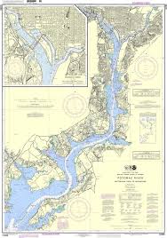 Noaa Chart 12289 Potomac River Mattawoman Creek To Georgetown Washington Harbor