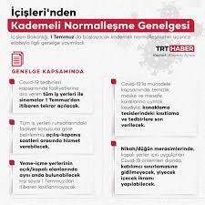 İçişleri bakanlığı, lokanta, restoran, kafe gibi iş yerleri ile park, piknik alanları, mesire yerleri ve giyim pazarlarıyla ilgili genelge yayımladı. 5bsqwx 0wu4l9m