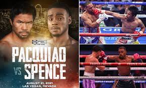 Begin the final stretch of their fight camps. Manny Pacquiao Announces August Showdown With Welterweight Champion Errol Spence Jr Daily Mail Online