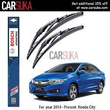 Search 502 honda city cars for sale by dealers and direct owner in malaysia. Bosch Advantages Wiper Blade Set For Honda City 24 14 100 Genuine Bosch Malaysia Lazada