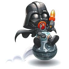 Como dibujar dark vader emoticonos whatsapp como dibujos kawaii faciles es el tema de nuestro vídeo de hoy. Cote Obscur Maxi Bavoir Bebe Coton Blanc Dessin Anime Star Wars Dessin Tortue Ninja Star Wars Fan Art