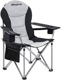 Maybe you would like to learn more about one of these? Buy Kingcamp Camping Chair With Lumbar Back Support Padded Folding Chair With Cooler Armrest Cup Holder Oversized Quad Camp Chair Heavy Duty Supports 350 Lbs Online In Vietnam B010dhs22c