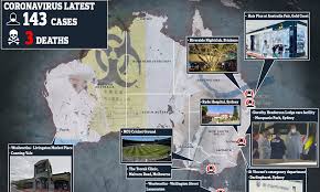 Tom williamsthursday 8 apr 2021 10:21 am. Horrifying Map Shows Australia S Coronavirus Hotspots Daily Mail Online