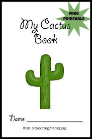Exploring A Cactus With Free Printable Wild West Theme Preschool Books Free Printables