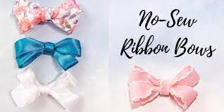 Ribbon and bows oh my! Easy No Sew Ribbon Bows With Joann Ribbon Kara Metta