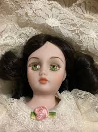 Lady Anne Dolls Scarlet White #232 Porcelain Doll