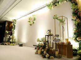 Greenery Rustic Idea For Wedding Backdrop Stage Design Wedding Themes Rustic Wedding Backdrop Rustic Wedding Backdrops