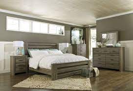 Shop for bedroom sets in bedroom furniture. Zelen 4pc Panel Bedroom Set In Warm Gray
