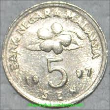 Untuk key date syiling 50 parlimen pun masih belum ada jugak. 5 Sen 1997 Duacongkak S Spot