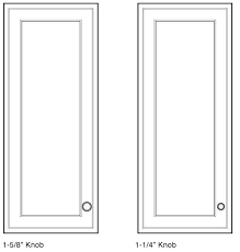 Cabinet Hardware Sizing Guide The Knobbery Cabinet