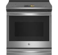 GE Profile 30 Inch Slide-in Induction Range with 5 Induction Zones, 5.3 Cu.  Ft Oven Capacity, Storage Drawer, Steam Clean, In-Oven Camera - PHS93XYPFS