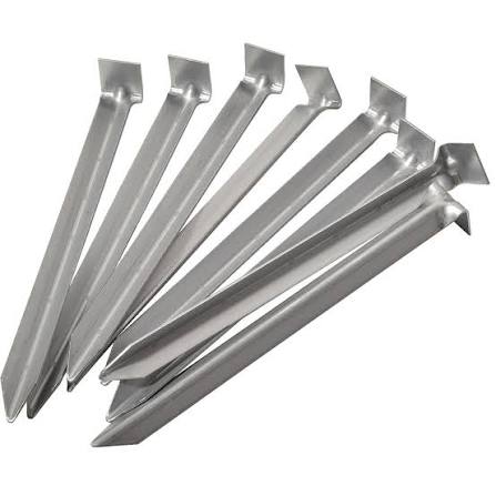 TOUGH AS NAILS Steel Landscape Stakes, 10 / 10" / 3/8", 217649 | Gemplers