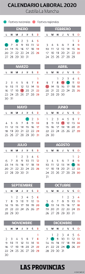 ¿en qué comunidades será festivo hoy? Calendario Laboral En Castilla La Mancha 2020 Dias Festivos Locales Y Puentes Las Provincias