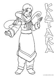 Everybody loves aang from avatar: Avatar The Last Airbender Coloring Pages Tv Film Katara Printable 2020 00331 Coloring4free Coloring4free Com