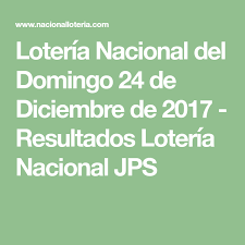 Es esta página puedes enterarte de todos los resultados de la lotería nacional en tiempo real, además de todos los sorteos de leidsa, loteka y la lotería real. Loteria Nacional Del Domingo 24 De Diciembre De 2017 Resultados Loteria Nacional Jps Loteria Nacional Resultados Loteria Nacional Resultado Loteria