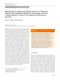 Management Of Asthma And Chronic Obstructive Pulmonary