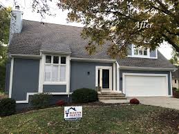 Ecolatex pintura latex acrilico interiores 20 lts. Love This Beautiful Blue Sherwinwilliams Storm Cloud Sw 6249 Exterio Exterior House Paint Color Combinations House Exterior House Paint Color Combination