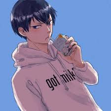 Azusina My Type Boys Named Kageyama Who Love Milk Haikyuu Kageyama Kageyama Haikyuu Anime