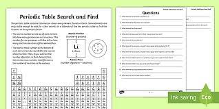 Philosophical study of word processing second edition, college physics a strategic approach answers. Periodic Table Search And Find Activity Science Twinkl