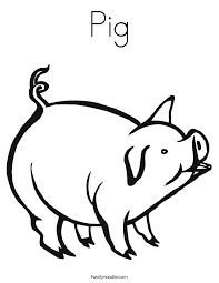 Free printable coloring pages of animals. Coloring Page Pigs Coloring Home
