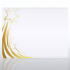 Foil Certificate Paper Radiant Shooting Star Side Shooting Stars Star Tattoo Designs Certificate Background
