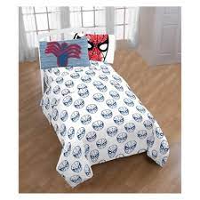 66 x 96 * fitted: Marvel Spider Man Twin 3pc Sheet Set Blue White Target