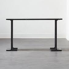 Black And White Marble Console Table I Beam Black Marble Console Table Cb2 Marble Console Table Modern Console Tables Console Table