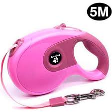 eurodog otomatik serit kopek gezdirme tasmasi 5 mt pembe amazon pet center pembe amazonlar kopek
