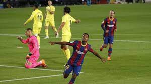 Get a summary of the barcelona vs. Villarreal 1 2 Barcelona Result Summary Goals Laliga 2020 2021 As Com