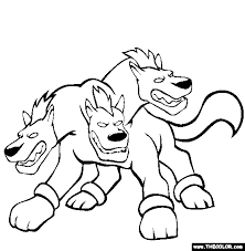 You can use our amazing online tool to color and edit the following cerberus coloring pages. Pin On Homeschool