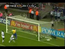 Fans voted in numbers on twitter to have their favourite world cup matches streamed on youtube. Thierry Henry Vs Brazil 2006 Brazil Vs France Youtube