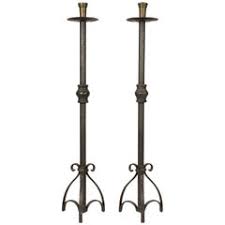 Each has a unique oxidised metalwork finish, which is lovely when accentuated by the candlelight. Wrought Iron Candle Holders 156 For Sale At 1stdibs