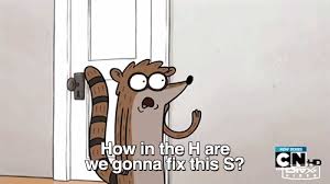 Like The Characters On Regular Show You Do This Instead Of Swearing Sometimes Regular Show Rigby Regular Show Regular