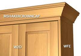 Maybe you would like to learn more about one of these? 3 Piece Shaker Crown Molding With Backer And Cap