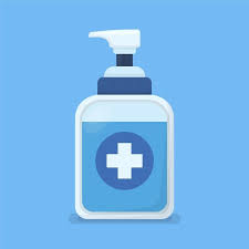 Flat Design Hand Sanitizer Container Hand Sanitizer Flat Design Design