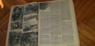 1944 WWII MAGYAR FUTAR HUNGARY ARMY Magazine newspapers sentinel WWII  Germany | eBay