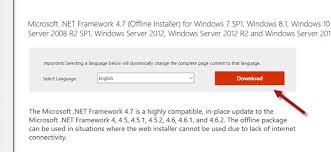 Download Net Framework 4 7 Offline Installer For Windows 10 64 Bit Net Framework Windows 10 Windows
