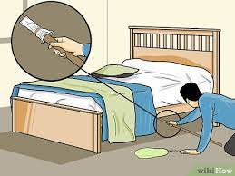 If you vac doesn't have one you can probably buy that particular attachment. Easy Ways To Clean Underneath A Low Bed 9 Steps With Pictures