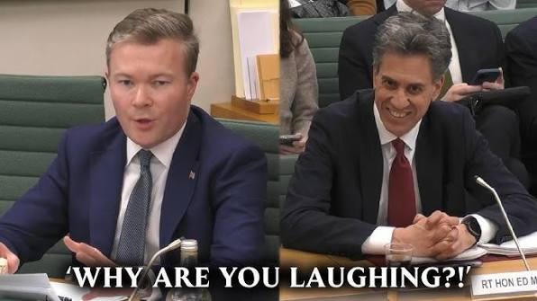 Argument BREAKS OUT as Miliband ‘chuckles’ at MP’s serious question