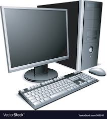 Blank computer screen copy space in modern white office environment. Intel Processor Desktop Computer Screen Size Led Model Name Number Assembled Id 13713024391