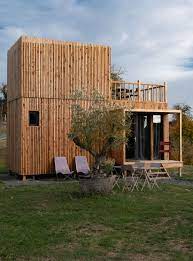 studio locatif greenkub de 30m2 house in nature architecture garden architecture