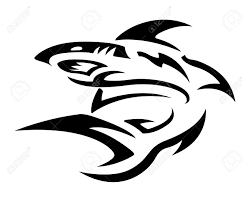 Many people look at tribal tattoos as something very attractive. Tribal Tattoo Design Shark Royalty Free Cliparts Vectors And Stock Illustration Image 16101083